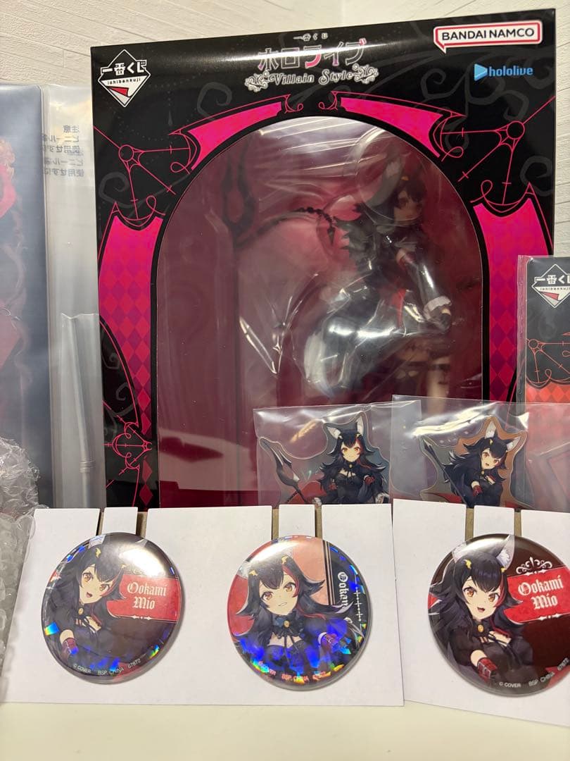 1番くじ ホロライブ　大神ミオ フィギュア含め9点セット