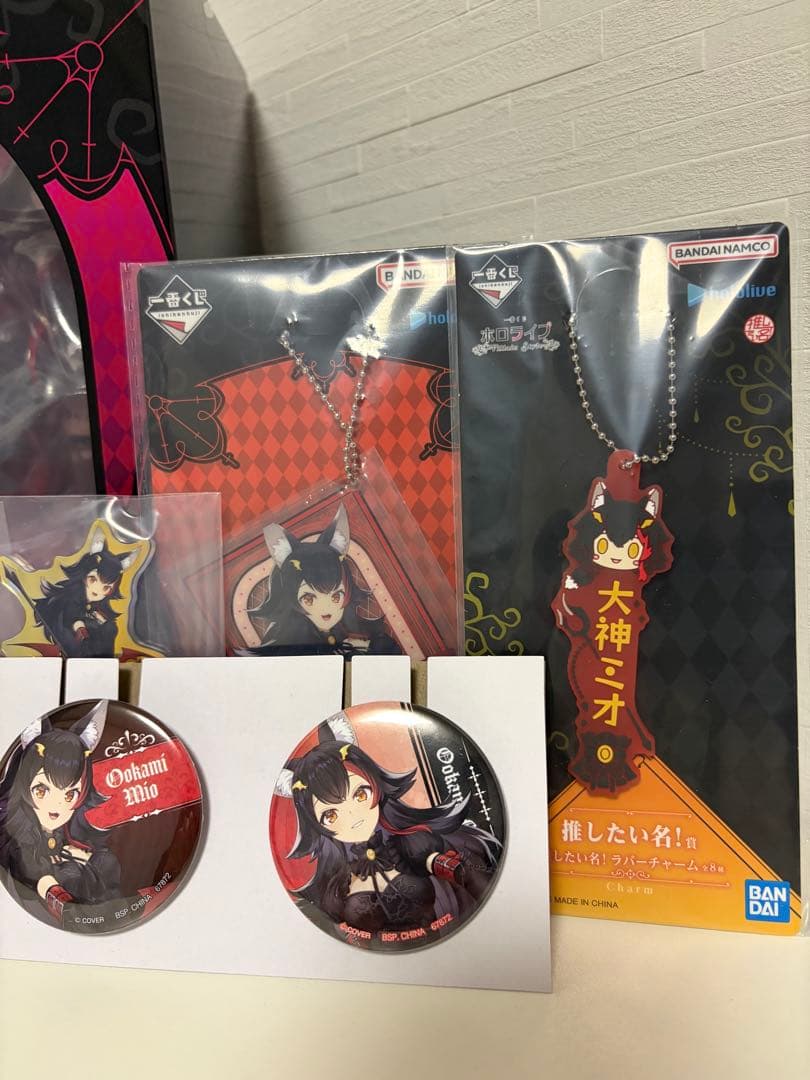 1番くじ ホロライブ　大神ミオ フィギュア含め9点セット