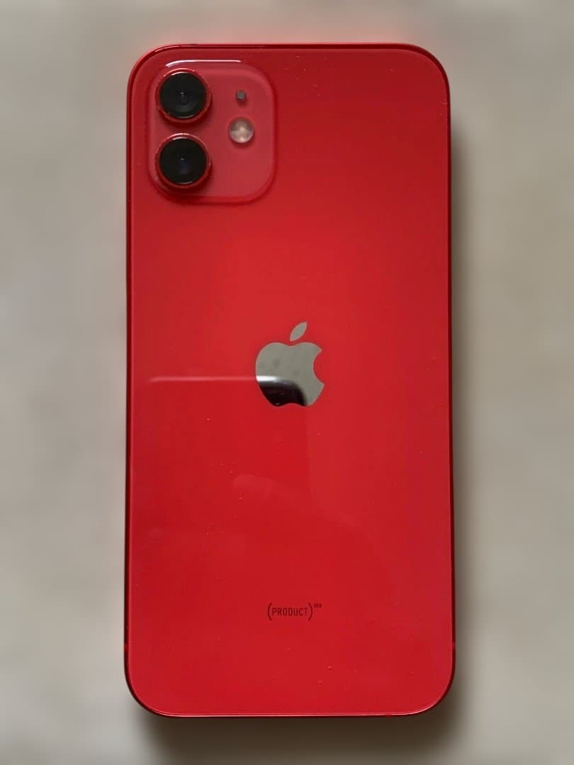 Apple iPhone 12 64g (Product Red) 本体