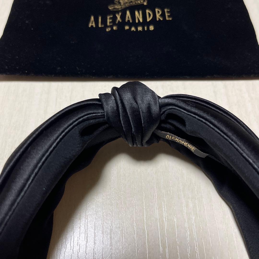 ALEXANDRE DE PARIS アレクサンドルドゥパリ リボンカチューシャ