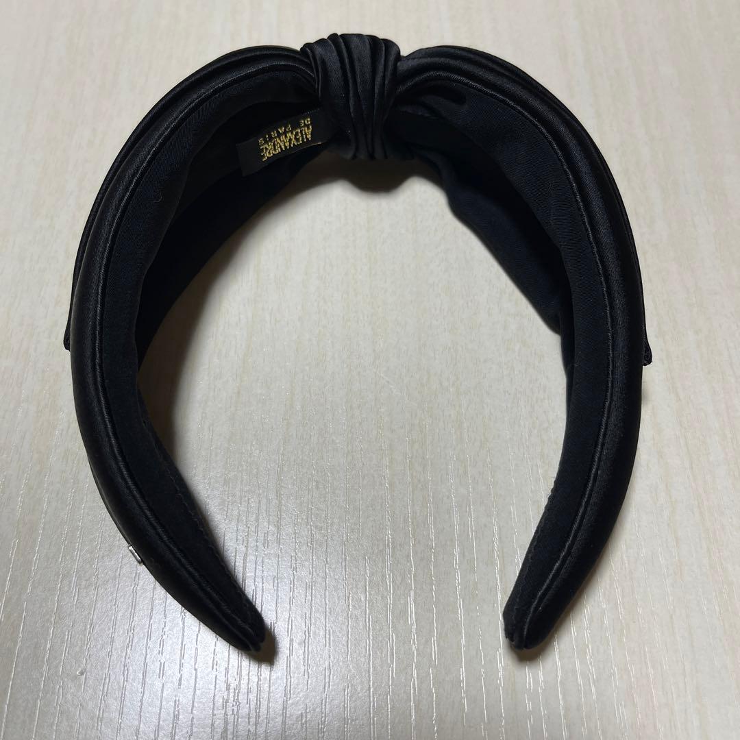 ALEXANDRE DE PARIS アレクサンドルドゥパリ リボンカチューシャ