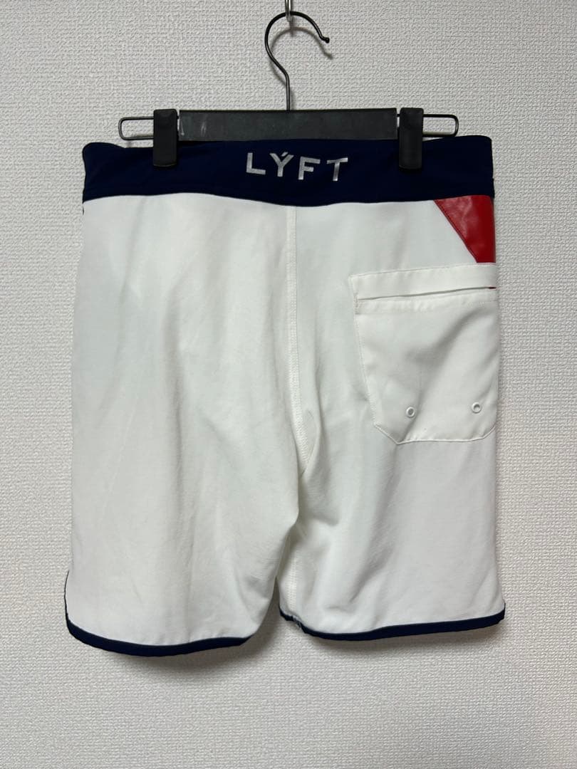 【試着のみ】LYFT ステージショーツ サーフパンツ WhiteUK XS