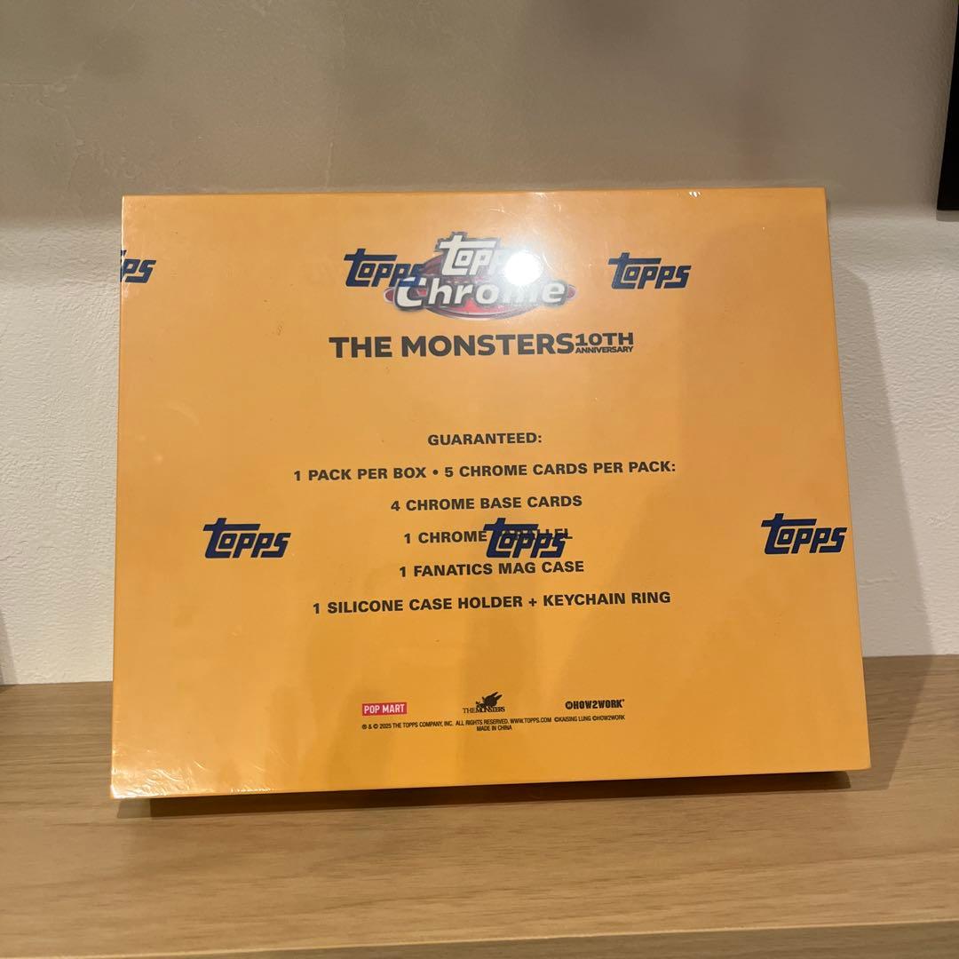 Topps Labubu Chrome モンスター10周年記念パック