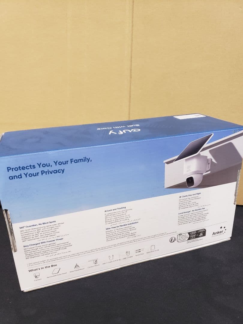 Anker eufy SoloCam E30 2K 防犯カメラ ソーラー