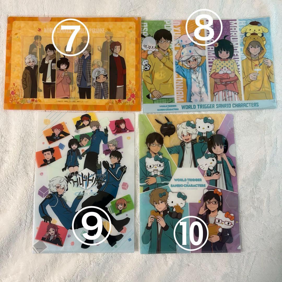 ワールドトリガー 空閑遊真 クリアファイル 下敷き セット