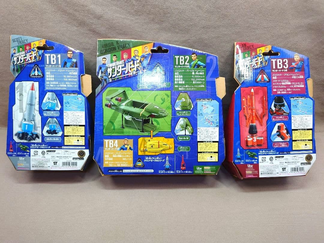 サンダーバード ARE GO　サンダーバード１号・２号・３号　サウンドビークル