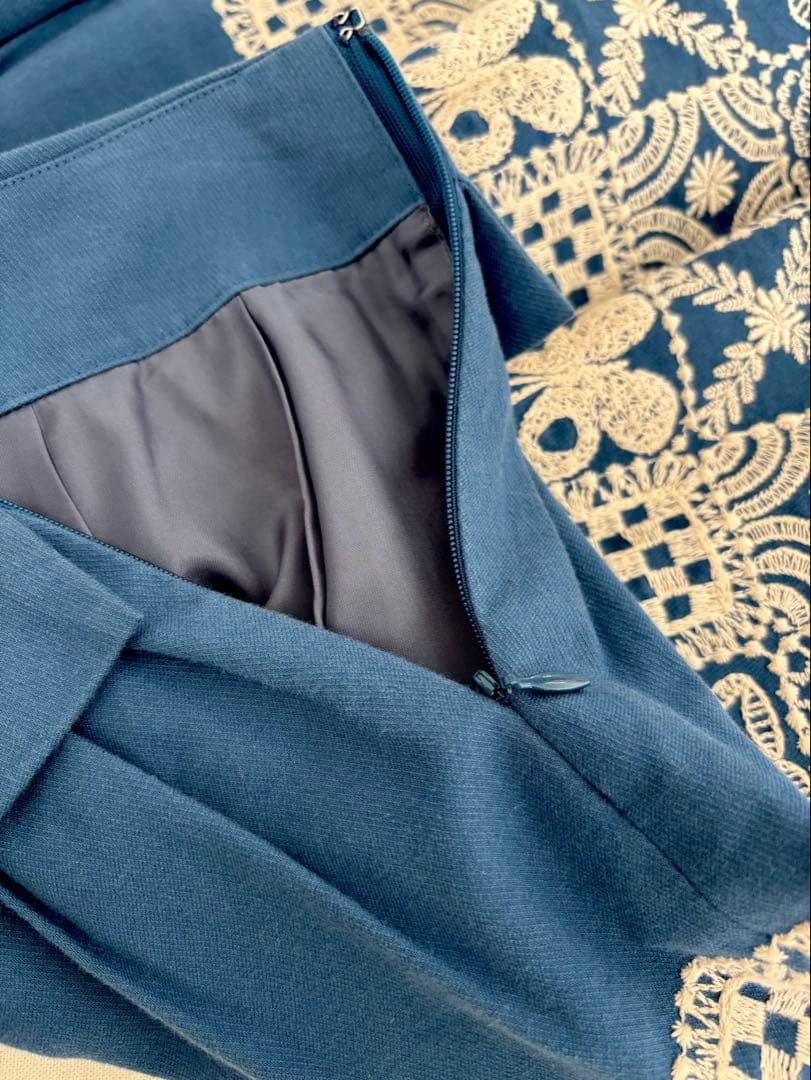 ミナペルホネン／スカート【forest tile】