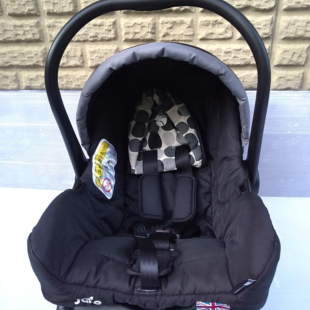 【美品】Joie ジョイー ベビーシートジュバ ＋アイベース ISOFIX