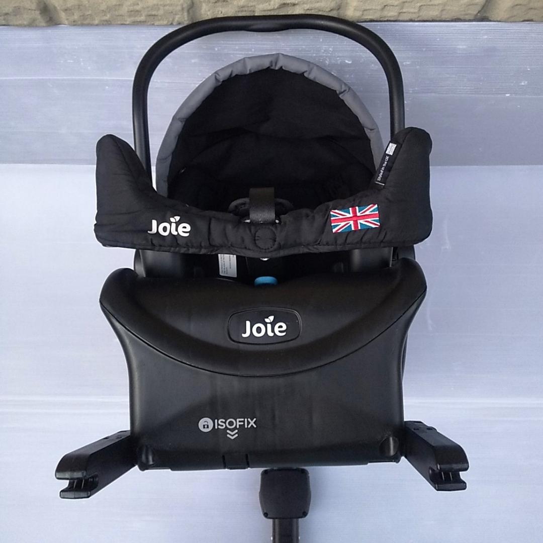 【美品】Joie ジョイー ベビーシートジュバ ＋アイベース ISOFIX
