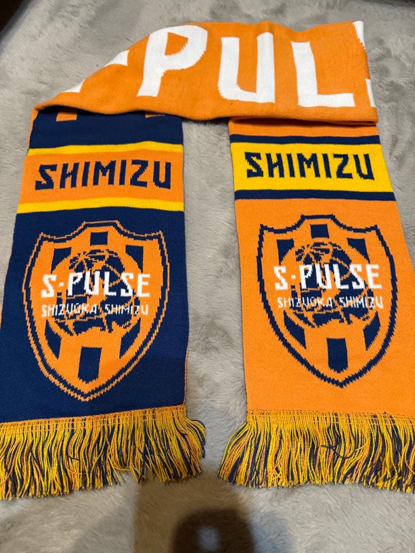 清水エスパルス　ポルトガル製ストレッチマフラー（リバーシブル）