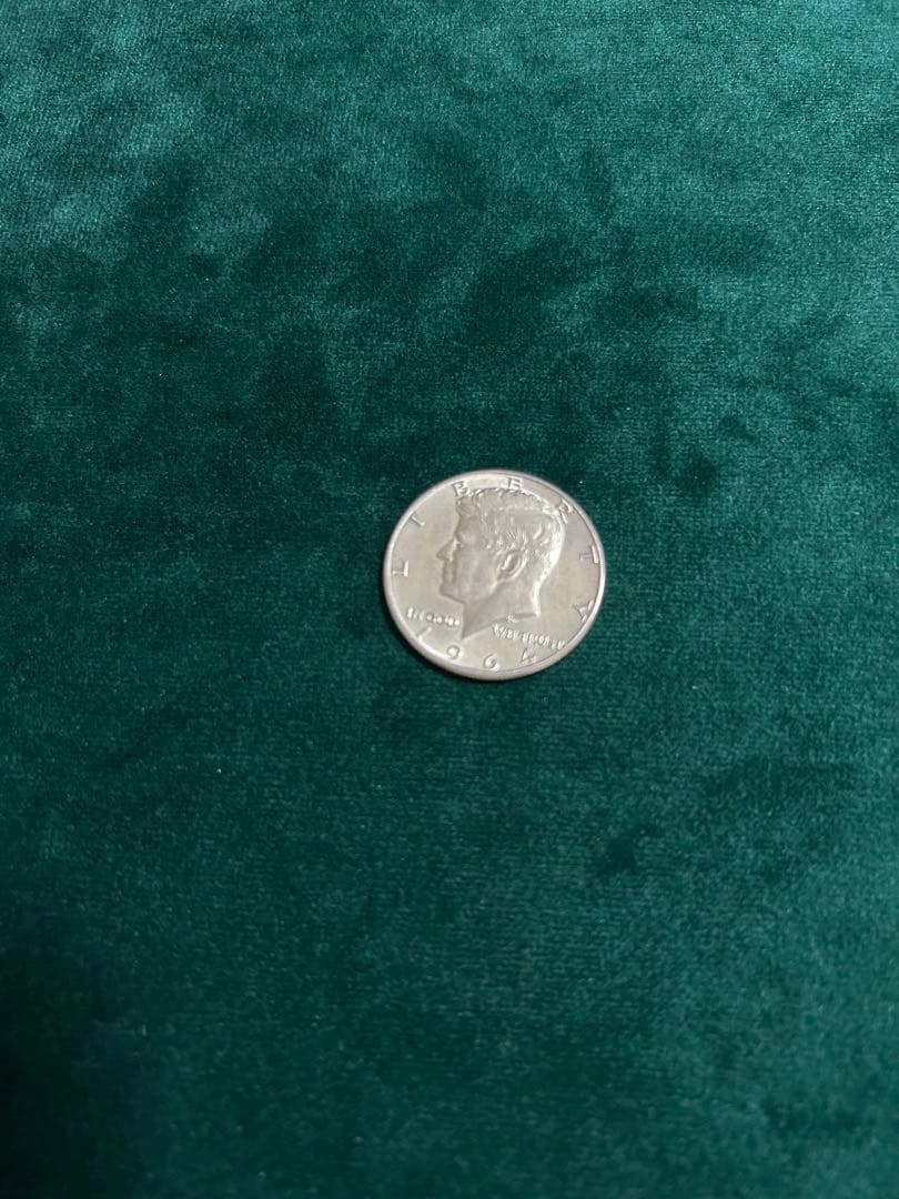 ケネディハーフダラー銀貨1964年　6枚セット