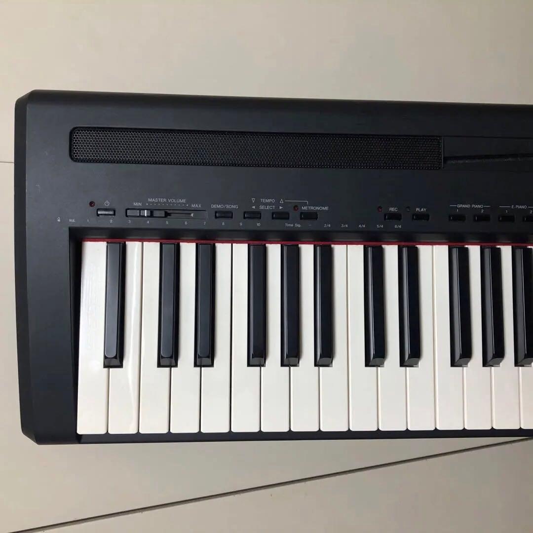 【電子ピアノ2012年製 】P-95B YAMAHA 譜面台 ペダル 電源付き