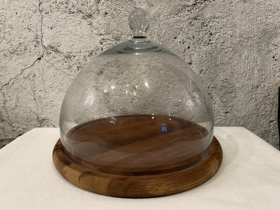 ｟希少・終売・美品｠DULTON / ダルトン　ガラスドーム　ディスプレイケース