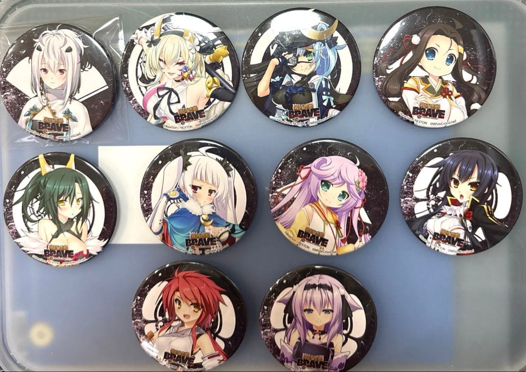 戦国恋姫　BRAVE 缶バッジ