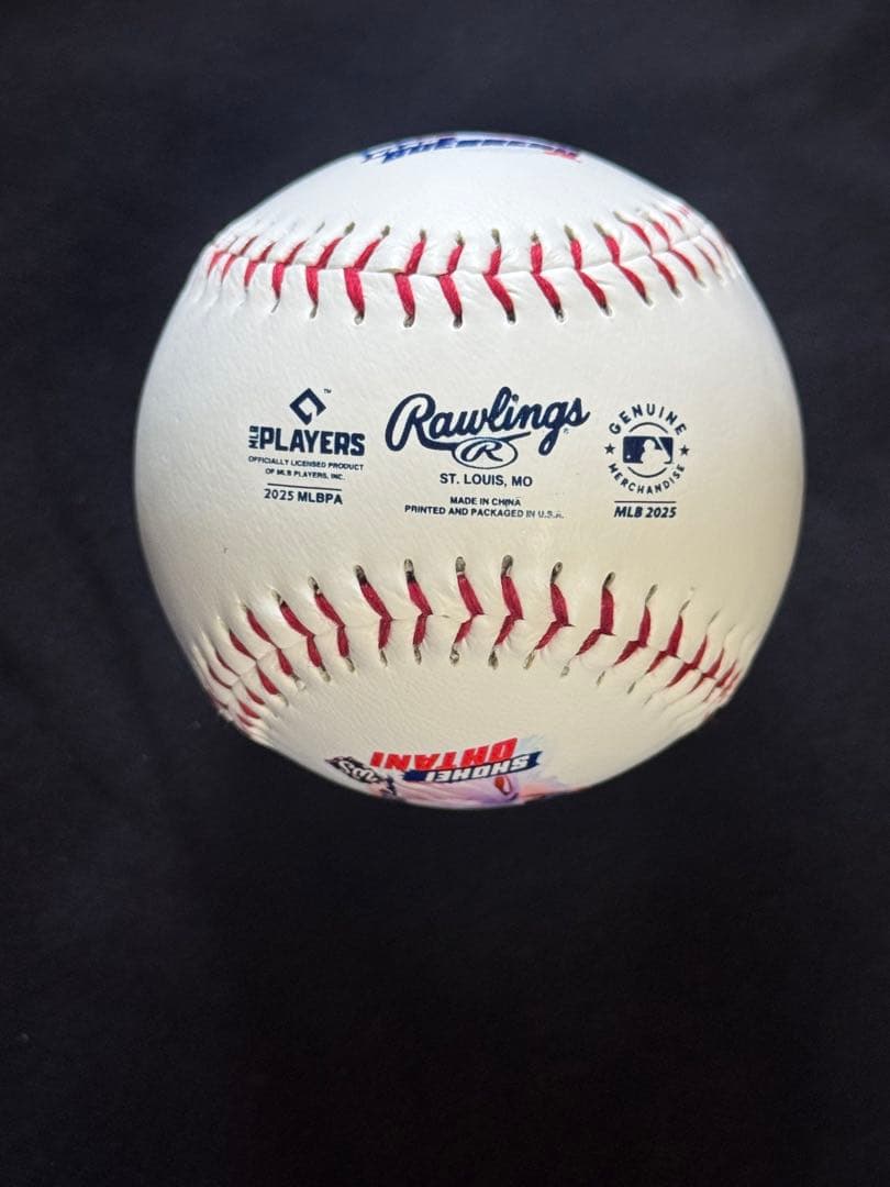 大谷翔平　2025年ワールドシリーズ記念ボール