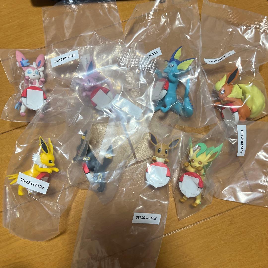 ポケモン1番くじ　F賞　イーブイフレンズ　8種セット