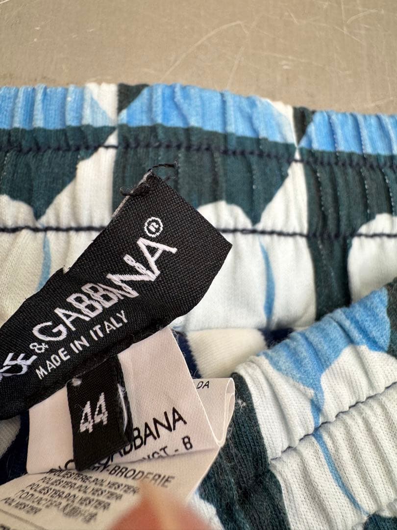 激レア 極美品 44 ドルチェアンドガッバーナスウェットパンツ　ドルガバレギンス