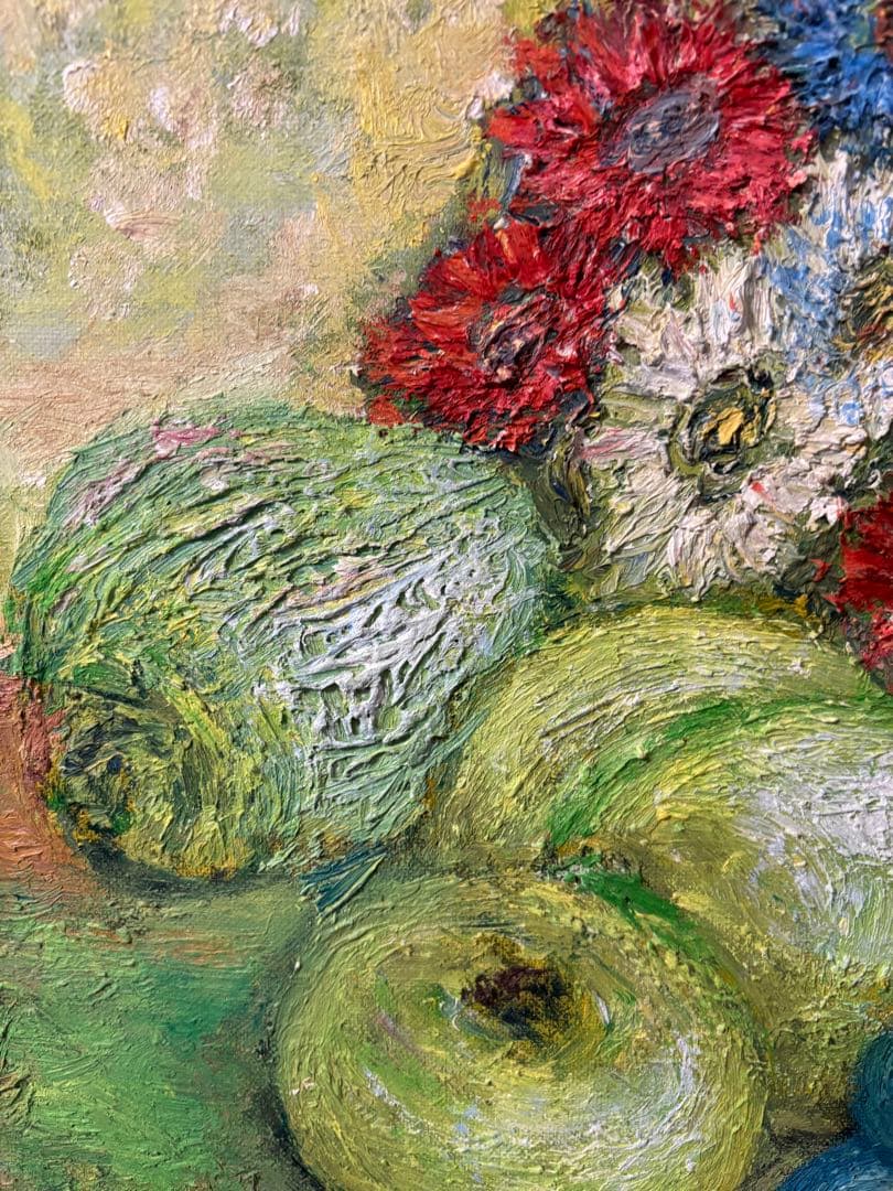 ワインと花と果物