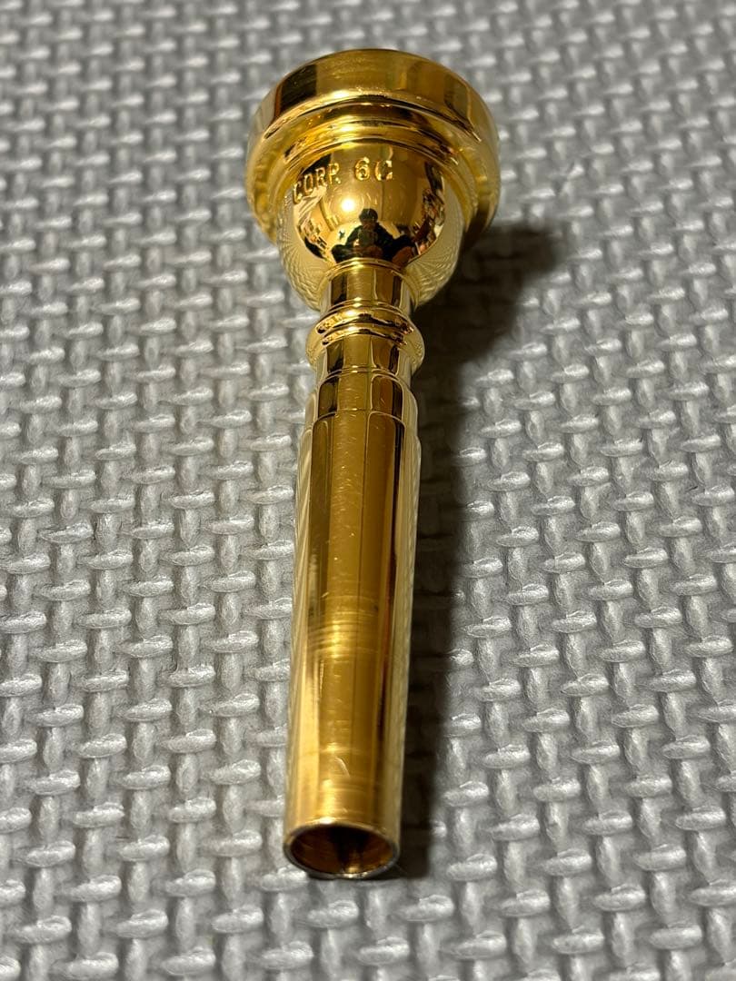 VINCENT BACH CORP. 6Cトランペット マウスピース ゴールド