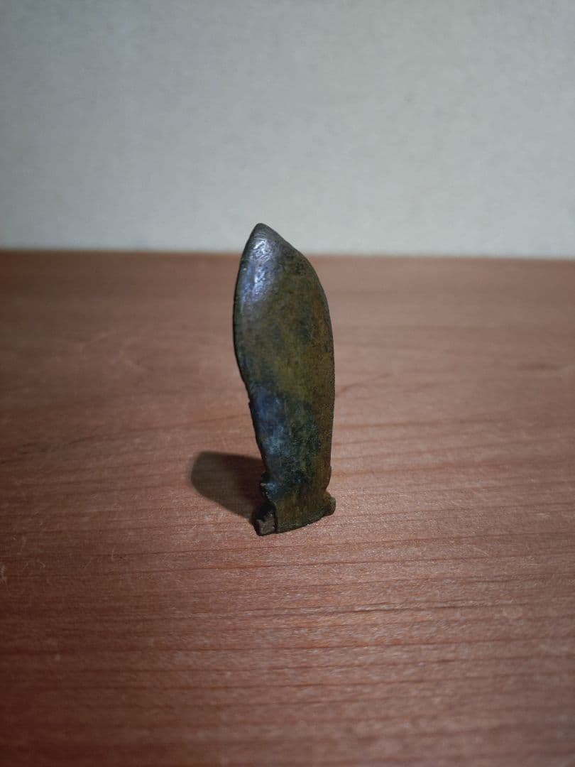 古銅 聖観音菩薩 立像 懐中仏 旅仏 豆仏 鎧仏 兜仏