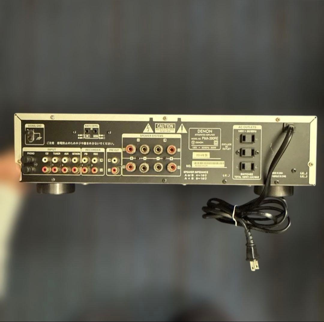 DENON PMA-390REアンプ シルバー 2014製