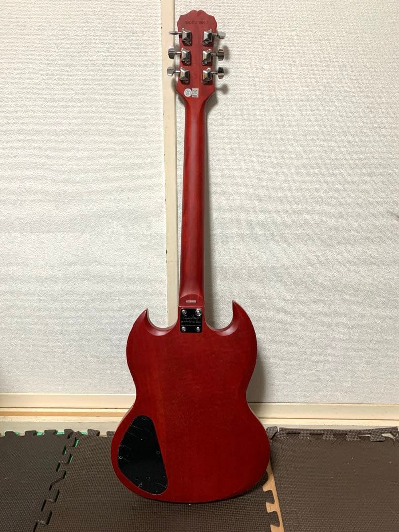 Epiphone エピフォン SG VE エレキギター 艶消し 赤