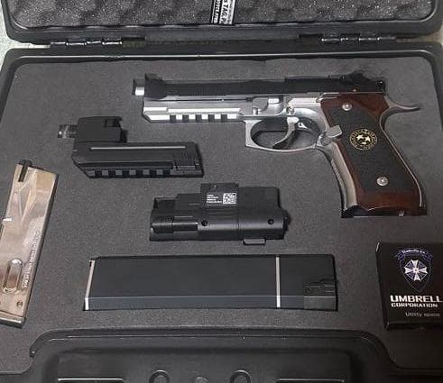 ガスガン サムライエッジ アルバート.W. 限定モデル バイオハザード