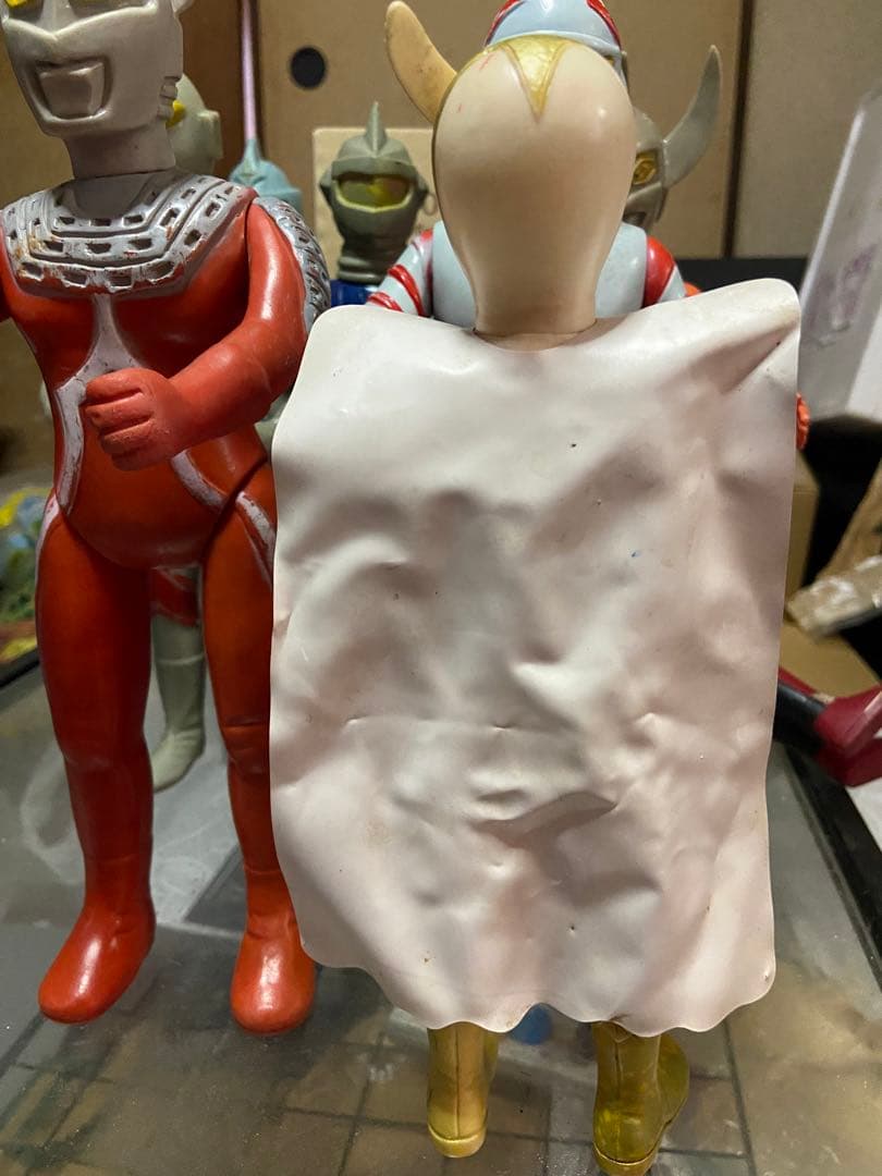 当時物⭐️昭和レトロ⭐️ビンテージソフビ　コンドールマン　　タカトク