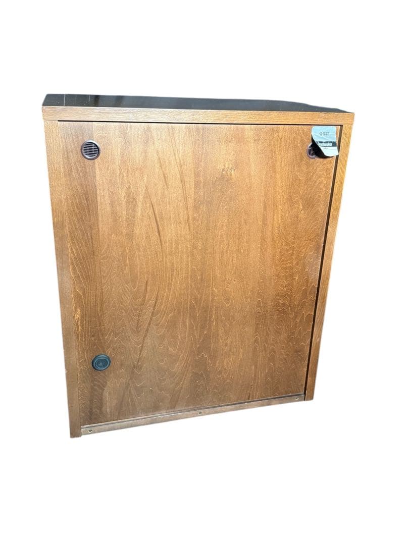 HR867 カリモク　キャビネット　両開き　ガラスキャビネット