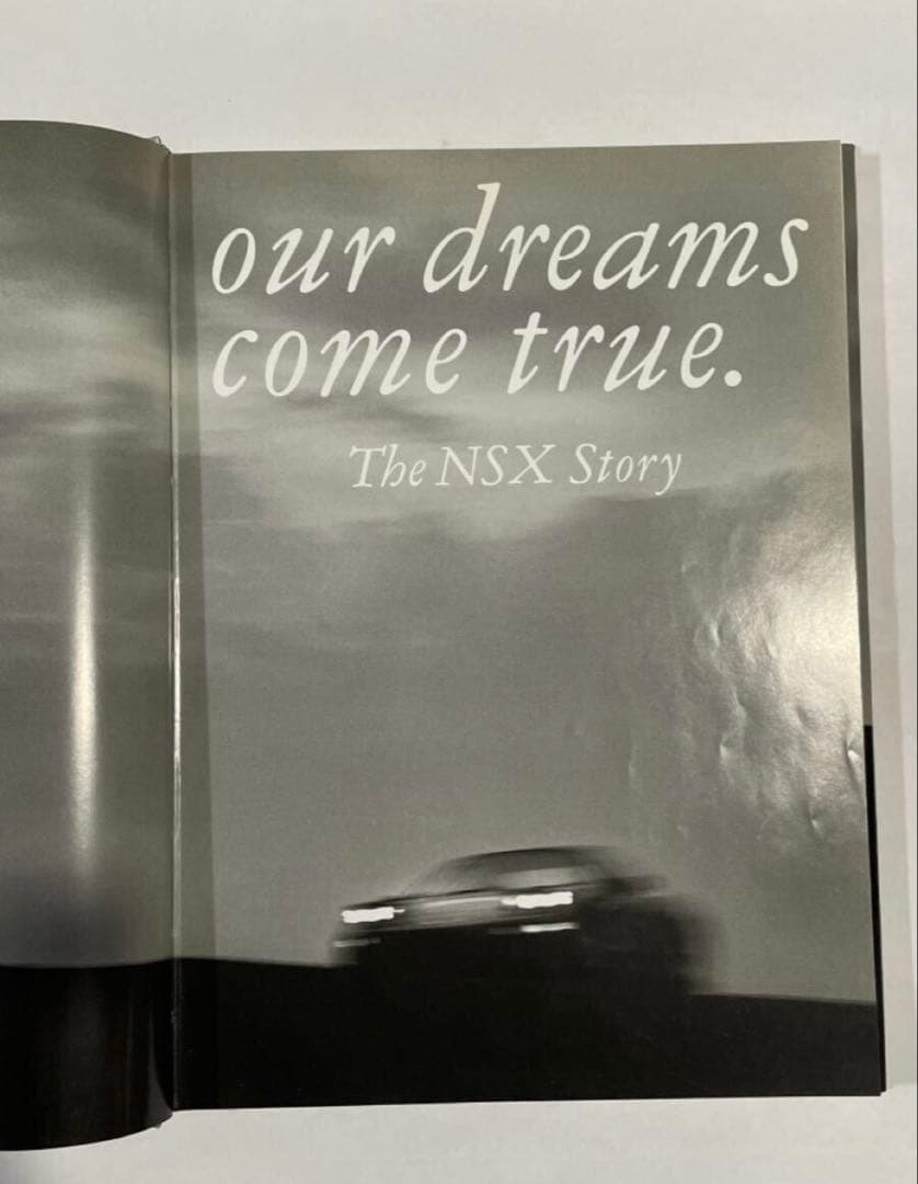 初版our dreams come trueTheNSX Story1990年