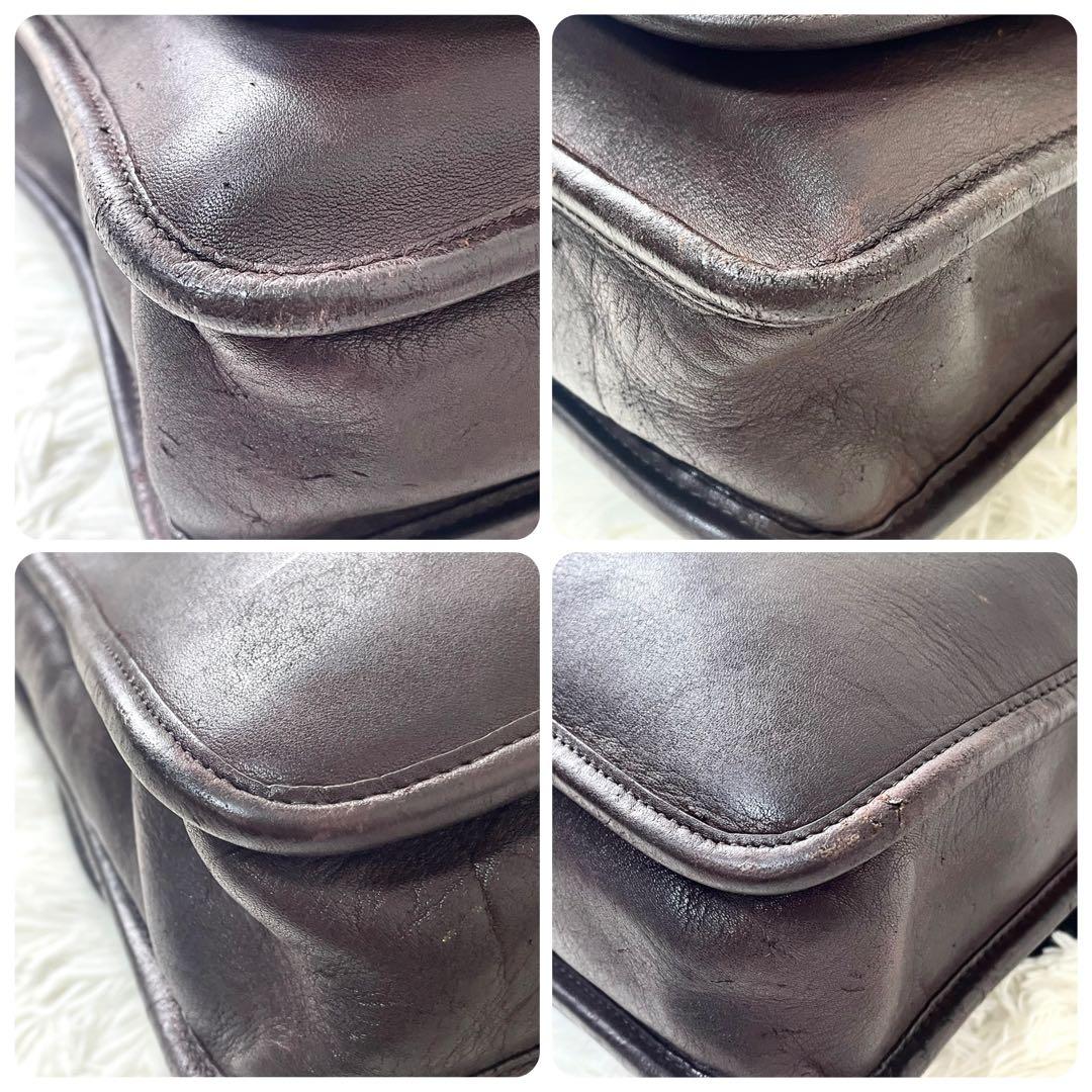 コーチ　COACH ターンロック　ビジネス　ブラウン　メンズ