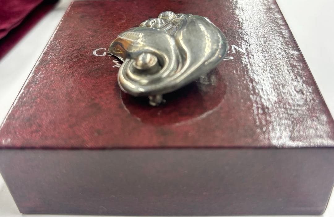   ジョージジェンセン　チューリップ　ブローチ　100C