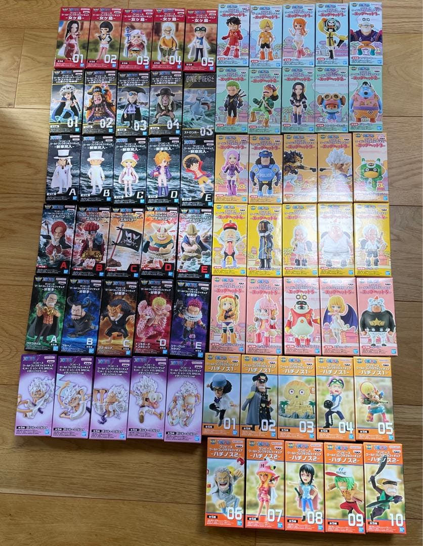 ワンピース　ワーコレ　ハチノス1 ハチノス2 エッグヘッド　まとめ