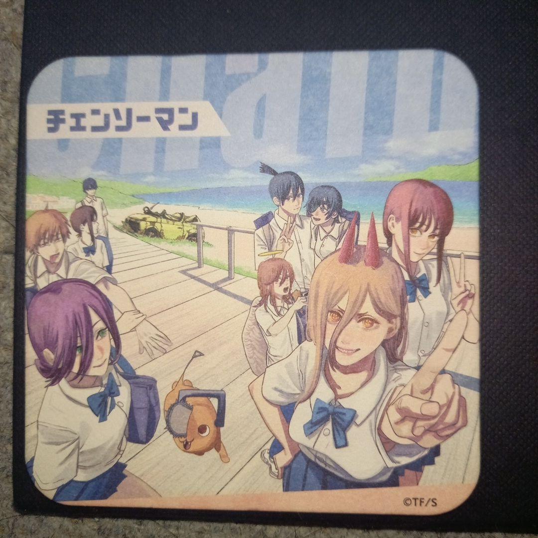 チェンソーマン　まねきねこコースターその他コースターセット