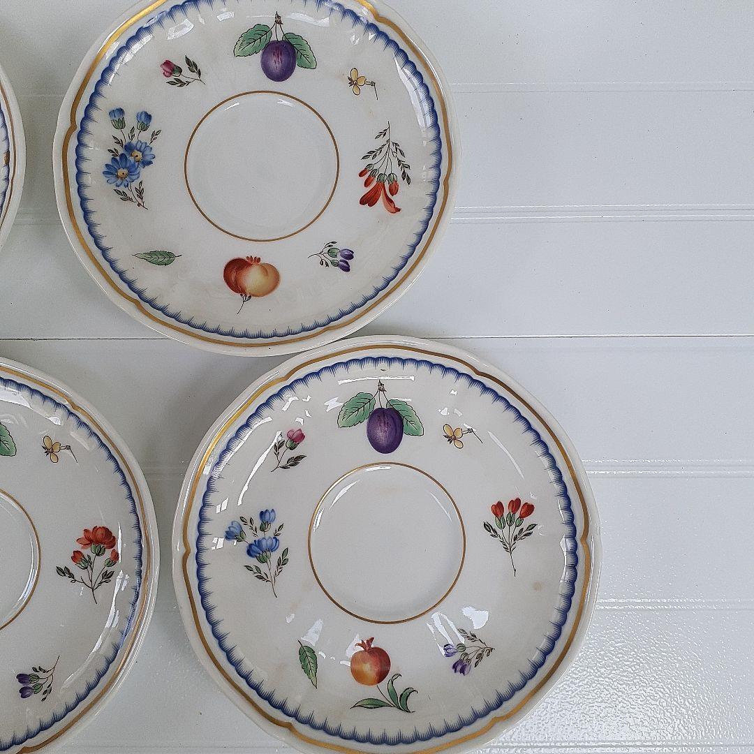 正規輸入　ジノリイタリアンフルーツ　 カップ&ソーサー6客揃え