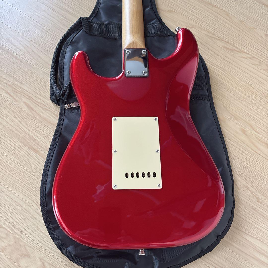 Bacchus ストラト BST-1RSM キャンディアップルレッド