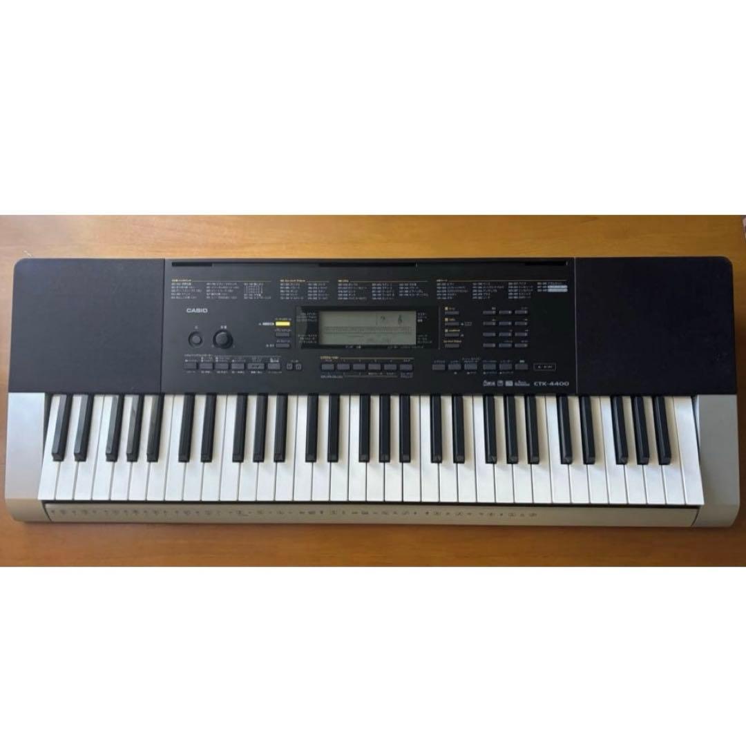 【CASIO CTK-4400】61鍵盤/タッチレスポンス/電子キーボード