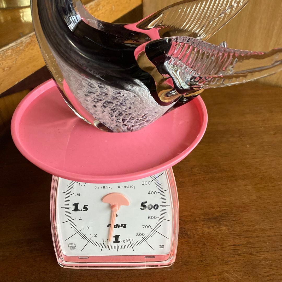 イタリー製　ガラススワン