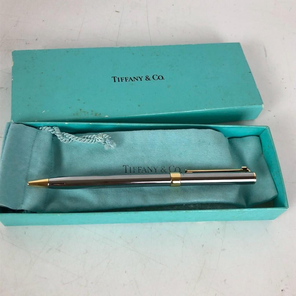 TIFFANY & Co. ティファニー ボールペン ゴールド×シルバー