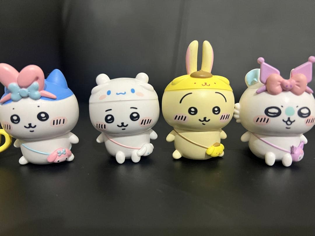 美品✩︎激レア　販売限定品　ちいかわ×サンリオ　第一弾コラボ8体コンプリートセット