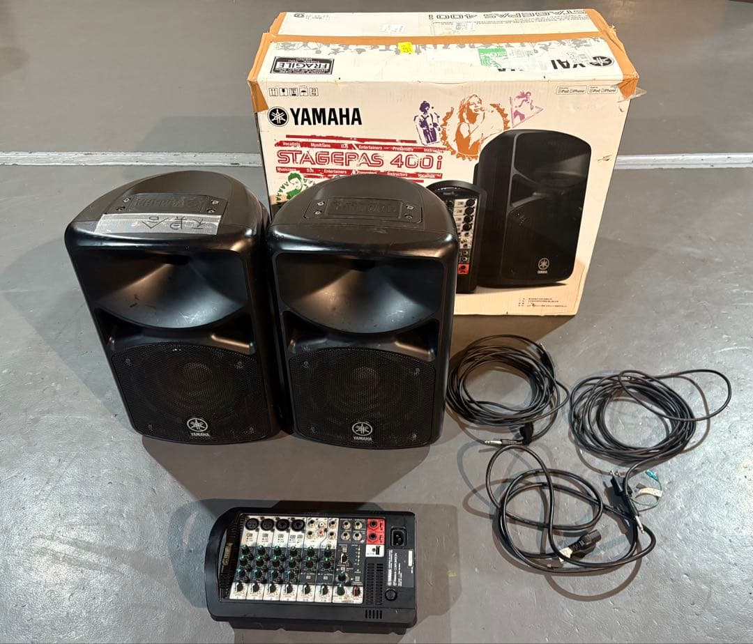 YAMAHA STAGEPAS 400i ポータブルPAシステム