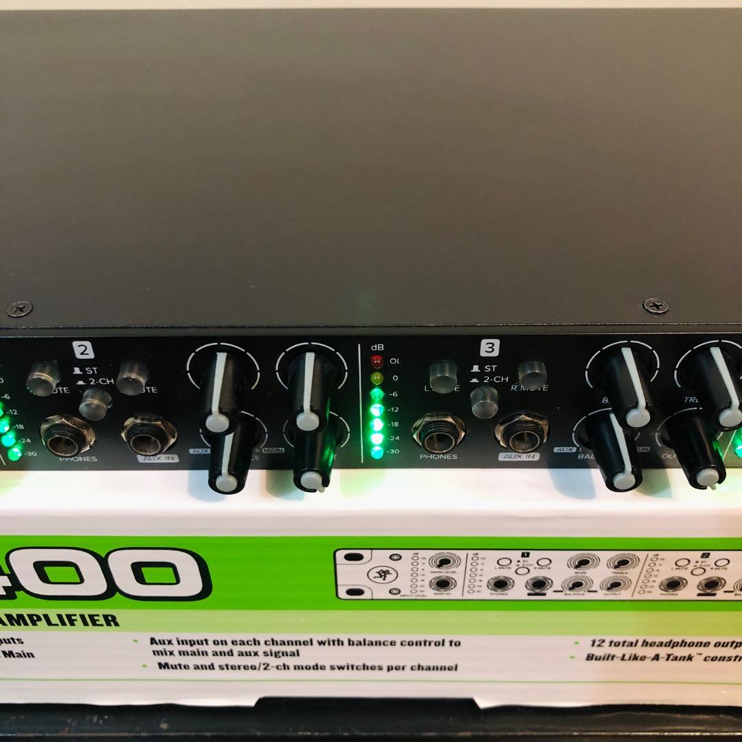 配信機器・PA機器・レコーディング機器 MACKIE HM-400