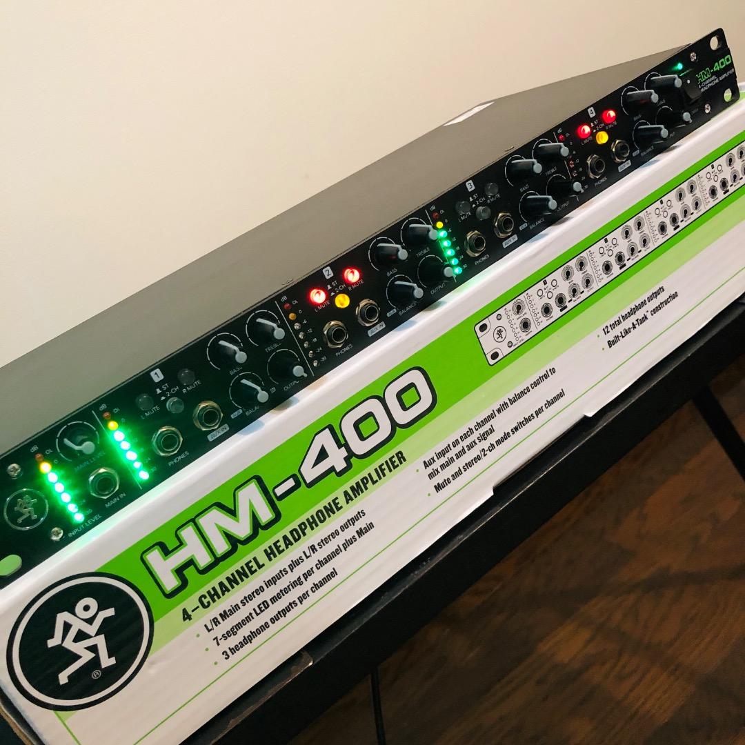 配信機器・PA機器・レコーディング機器 MACKIE HM-400