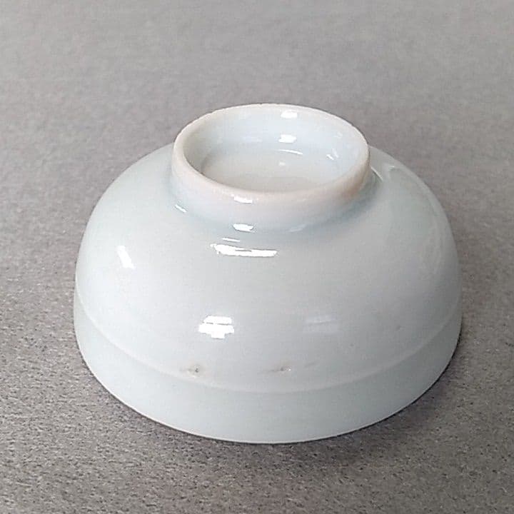 古伊万里白磁盃　古伊万里盃　古伊万里白磁胴紐盃　古伊万里蕎麦猪口