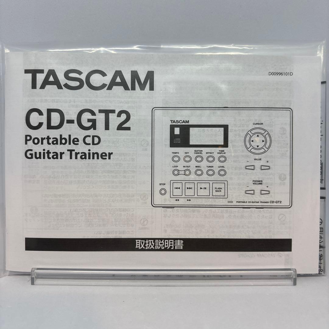 未使用 TASCOM タスカム CD-GT2 ポータブル CD ギタートレーナー