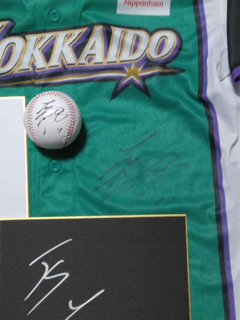 大谷翔平選手 直筆サインユニフォーム　直筆サインボール 直筆サイン色紙　3点