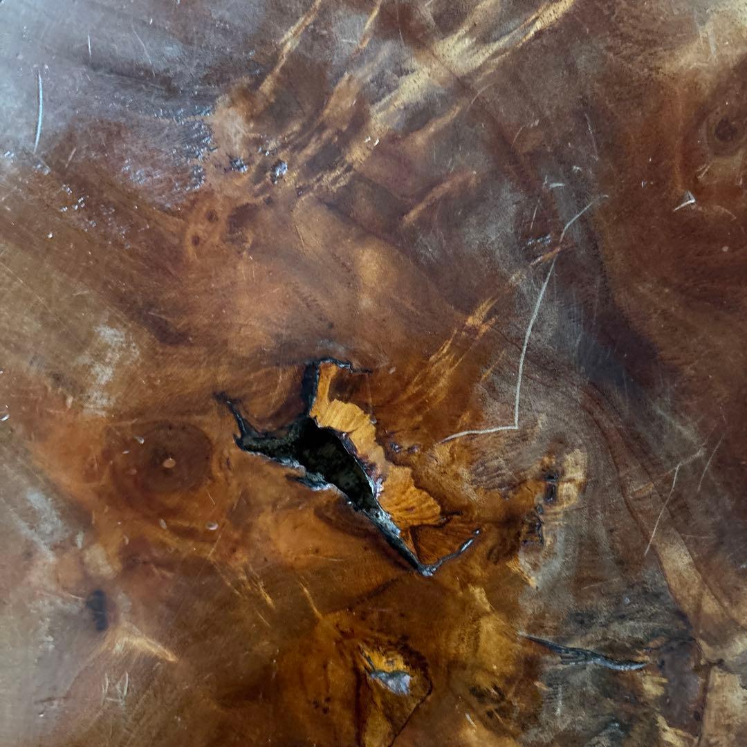 木製自然形状座卓