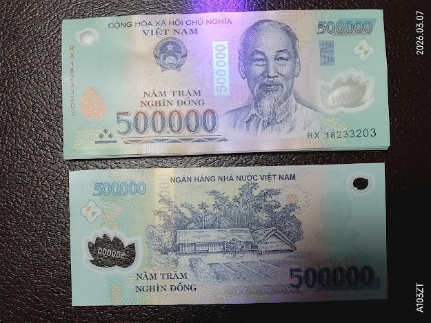 ベトナムドン　12枚