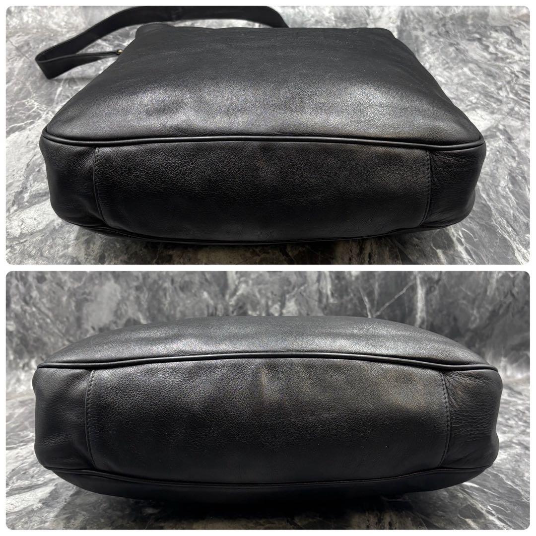 ✨美品✨GUCCI ショルダーバッグ 2way ハンド バンブー 黒 レザー
