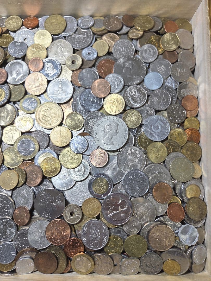 古銭　外国　　海外　外貨　旧硬貨　近代貨幣　まとめ　ヨーロッパ　銅貨　銭